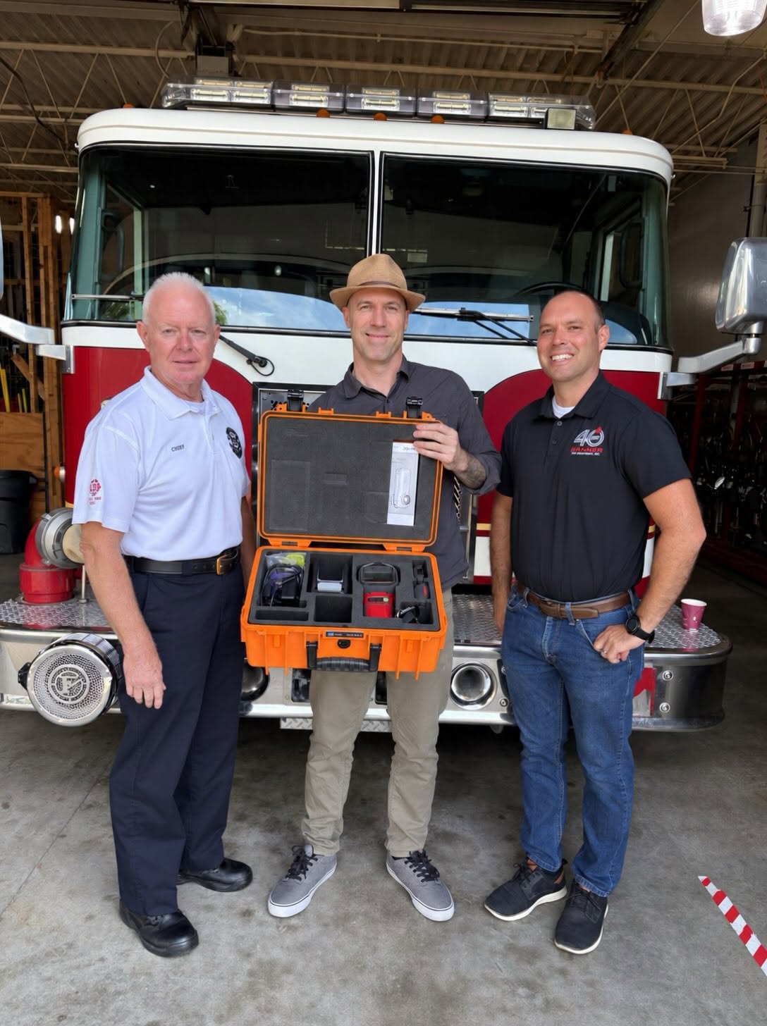 thermal imaging donation to St. Louis County Fire Academy