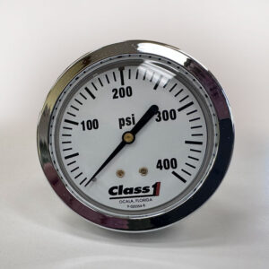 2.5 GAUGE 0-400 WHT